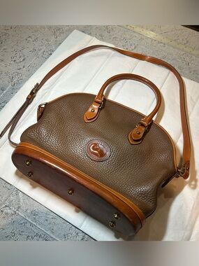 DOONEY  & Burke  VINTAGE MUSHROOM crossbody satchel